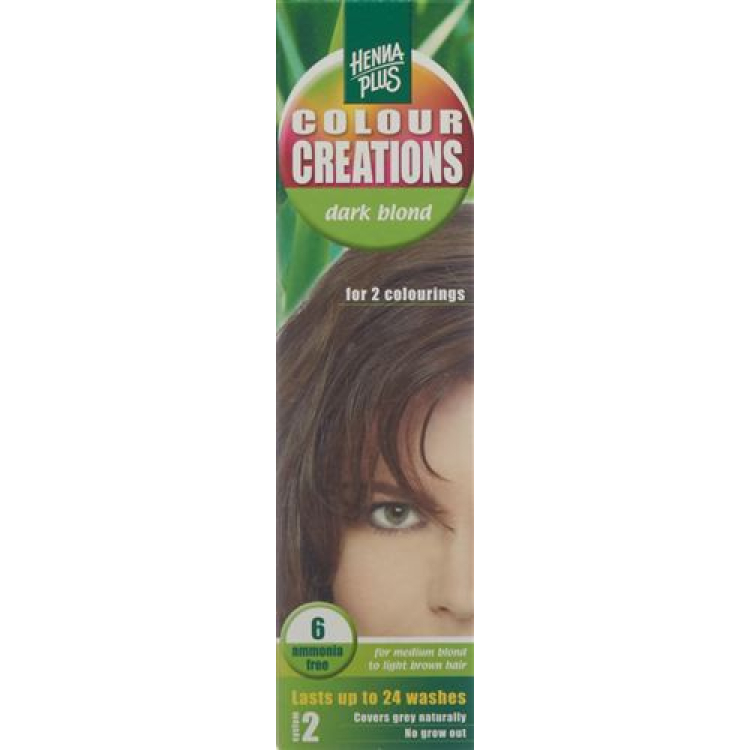 HENNA COLOR Creations Dark Blonde 6 60 ml