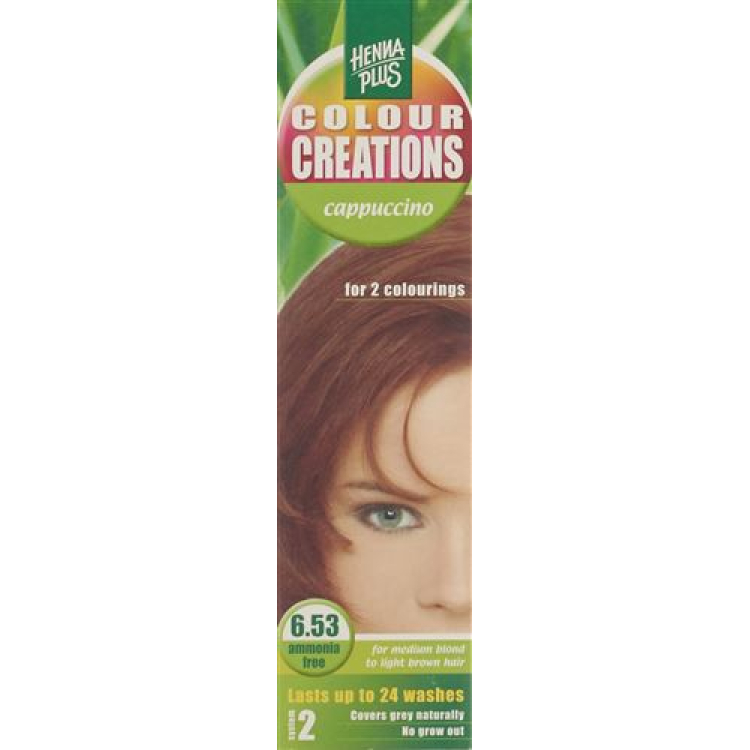 HENNA COLOR Creations Cappucino 6,53 60 ml