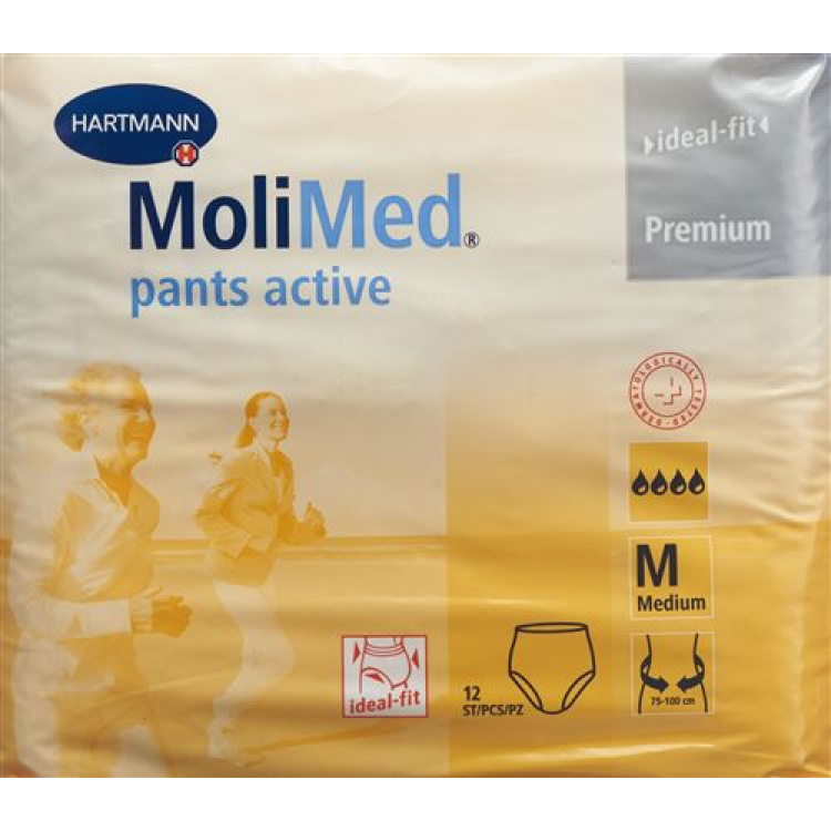 MOLIMED Pantolon aktif Gr2 75-100cm orta 12 adet