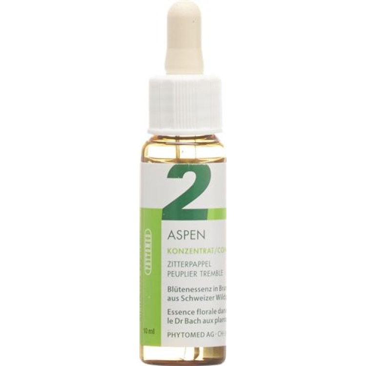 PHYTOMED Bach Bloesem Remedies No2 Trillende Aspen Fles 10 ml