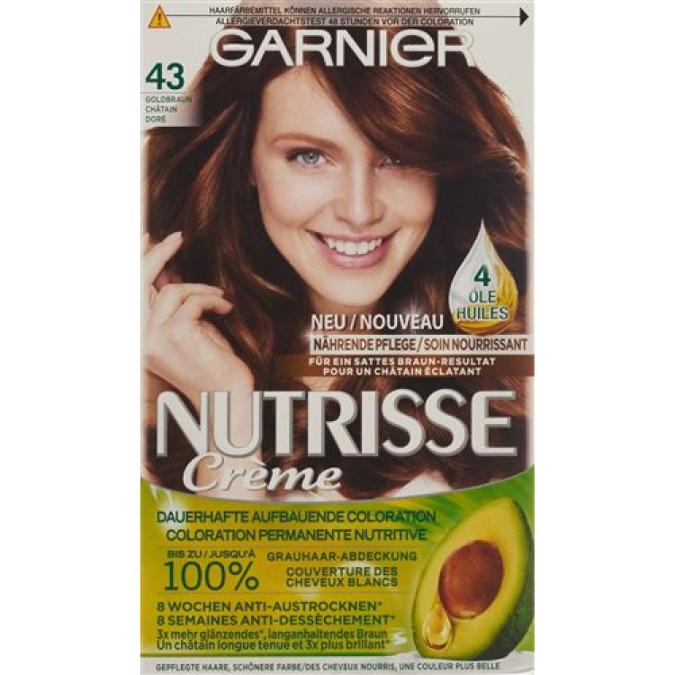 Nutrisse Nurishing Color Mask 43 קפוצ'ינו