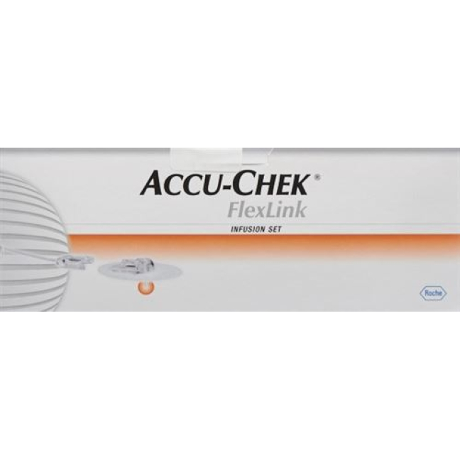 Kit de perfusion Accu-Chek FlexLink I 8mmx60cm 10 pièces