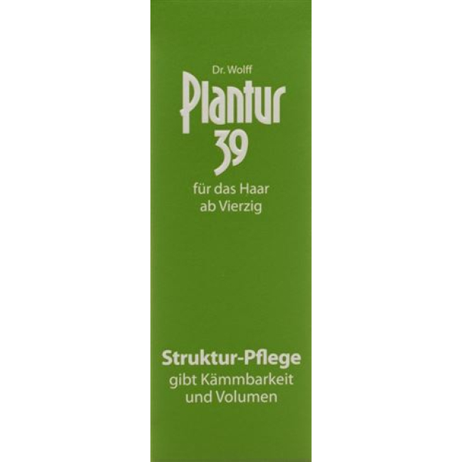 Plantur 39 Структурный уход за кожей 30 мл