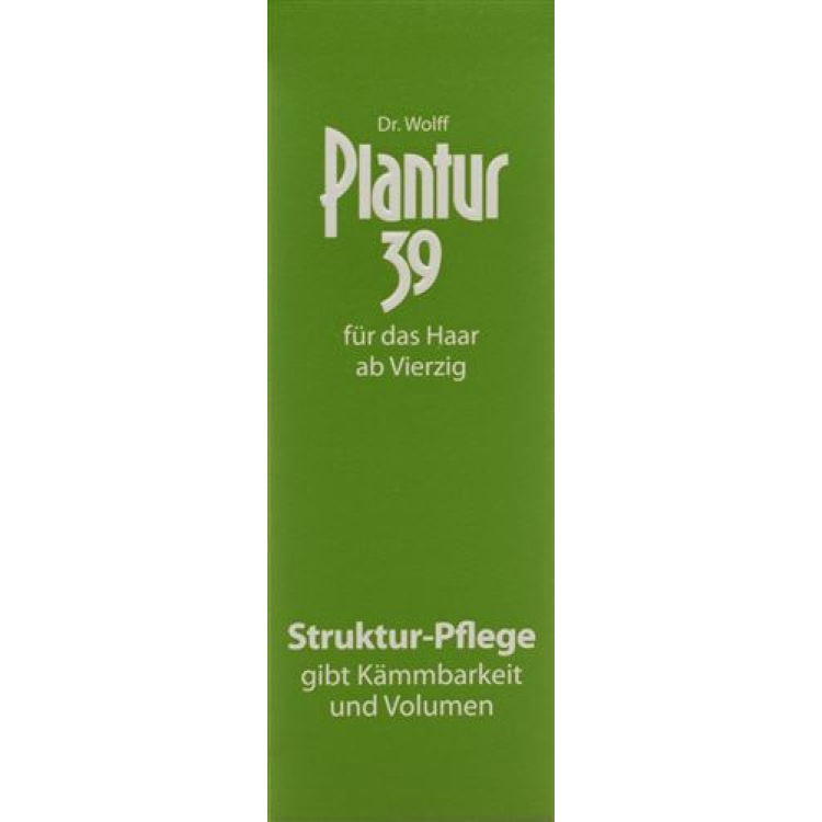 Plantur 39 Կառուցվածքային մաշկի խնամք 30 մլ