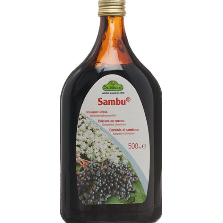 ភេសជ្ជៈ Sambu elderberry cure 500 មីលីលីត្រ