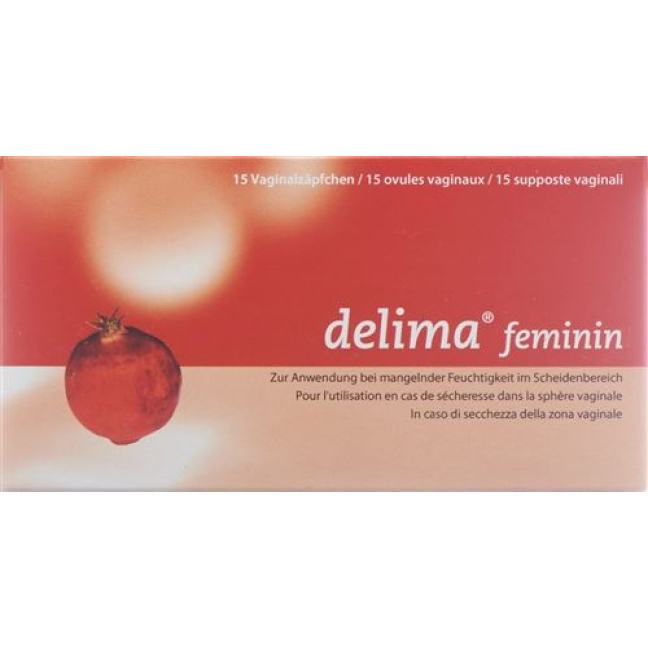 DELIMA FEMININ Vag Supp 15 dona