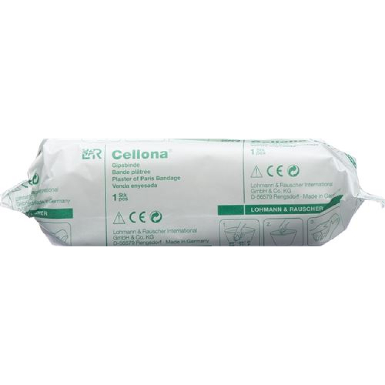 Bende in gesso Cellona 2,75mx12cm cremoso fine 12 pz