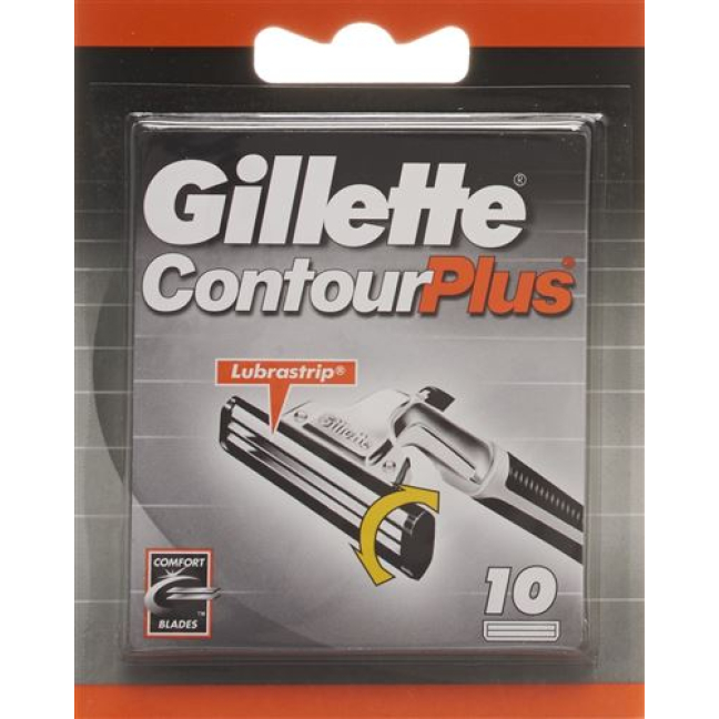 Gillette ContourPlus Փոխարինվող շեղբեր 10 հատ