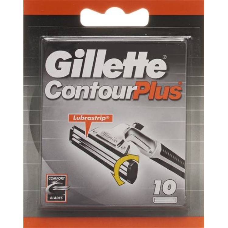 Сменные лезвия Gillette ContourPlus, 10 шт.