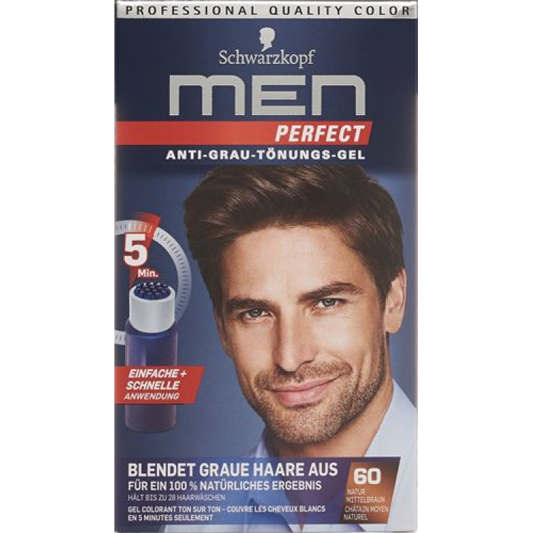 MEN PERFECT Gölge 60 Doğal Orta Kahve