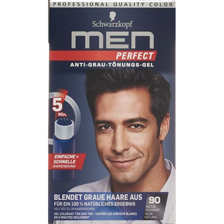 MEN PERFECT atspalvis 90 natural black