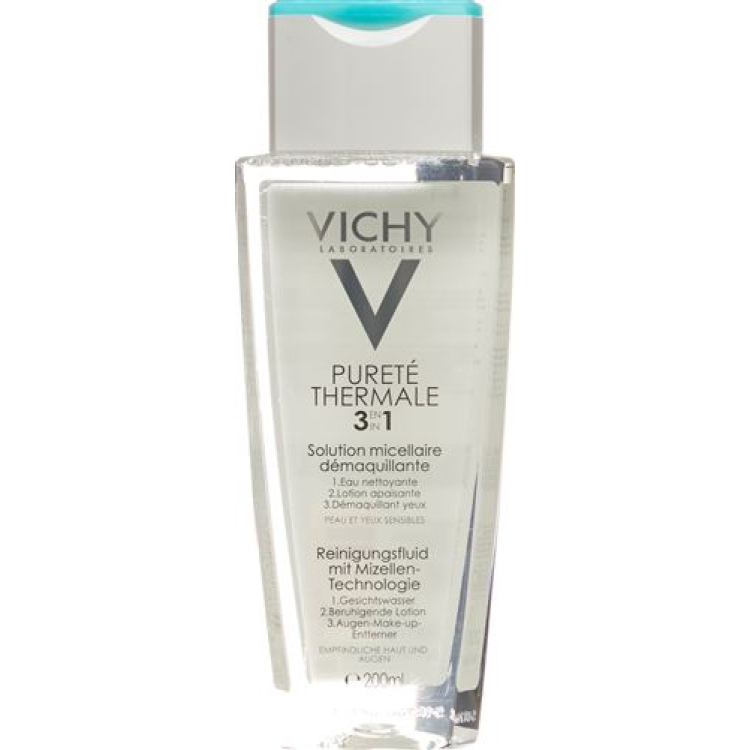 Vichy Pureté Thermale puhdistusnestemisellit 200 ml