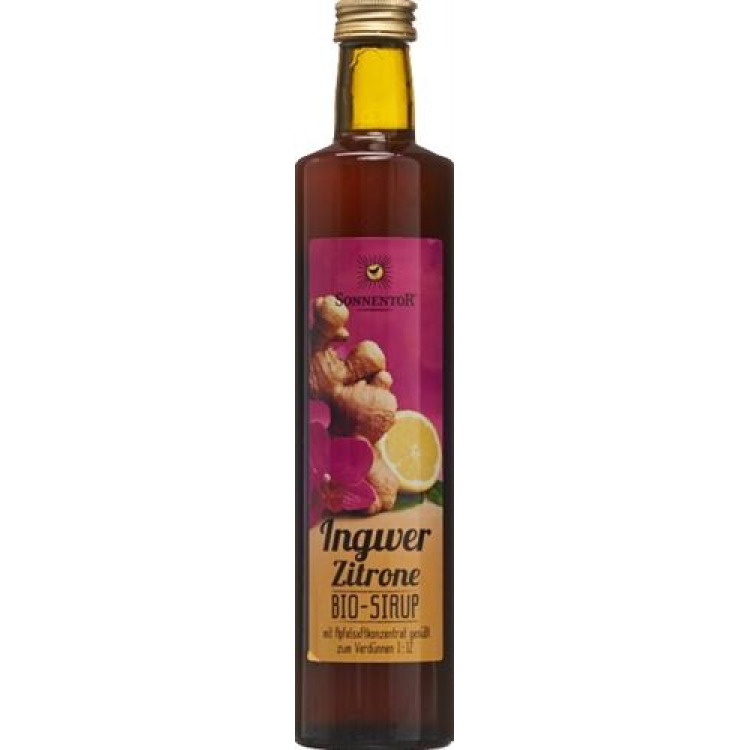 Sonnentor Ginger Lemon Syrup 500 மி.லி