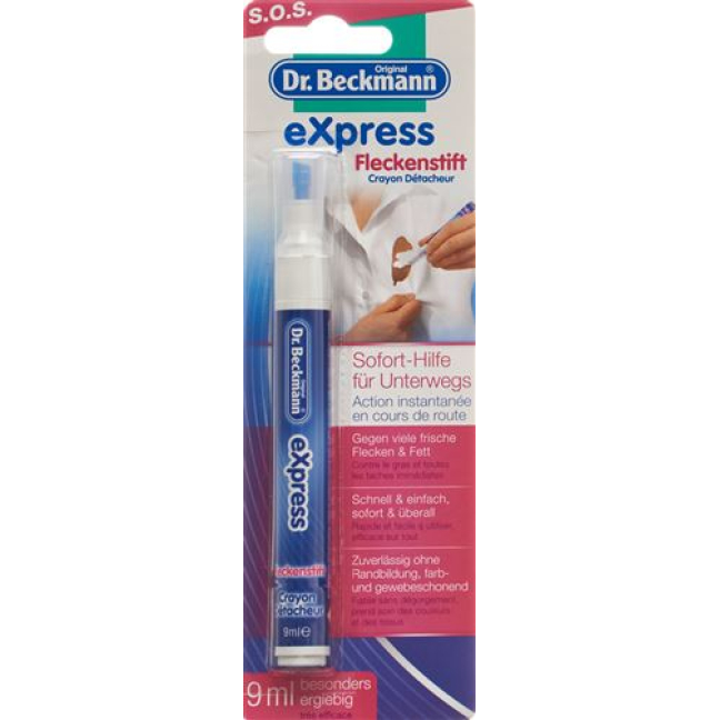 Dr Beckmann pletstift Express 9 ml