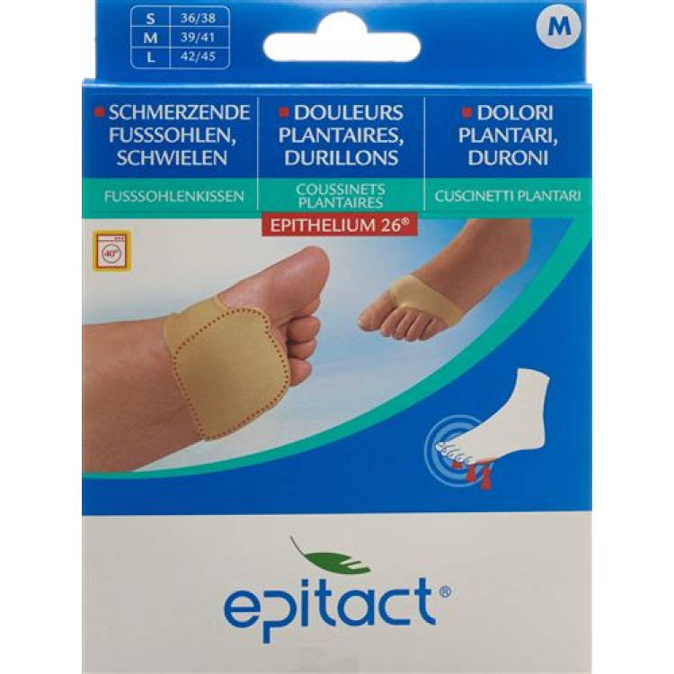 Epitact plantar cushion 22.5-25.5 M 1 pasang