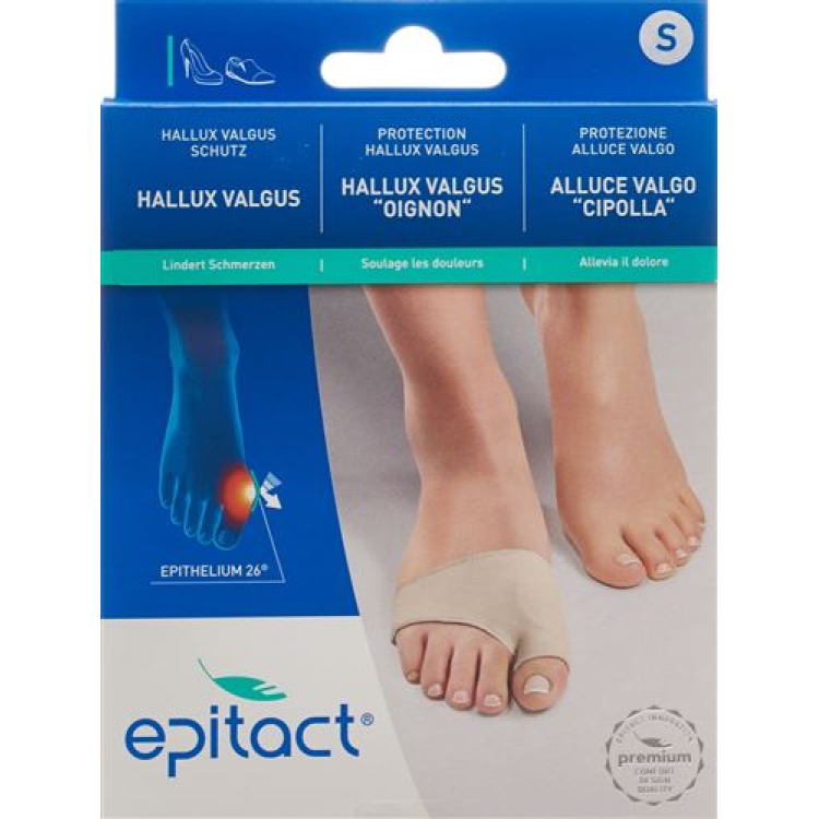 EPITACT protection for Hallux Valgus S < 24cm