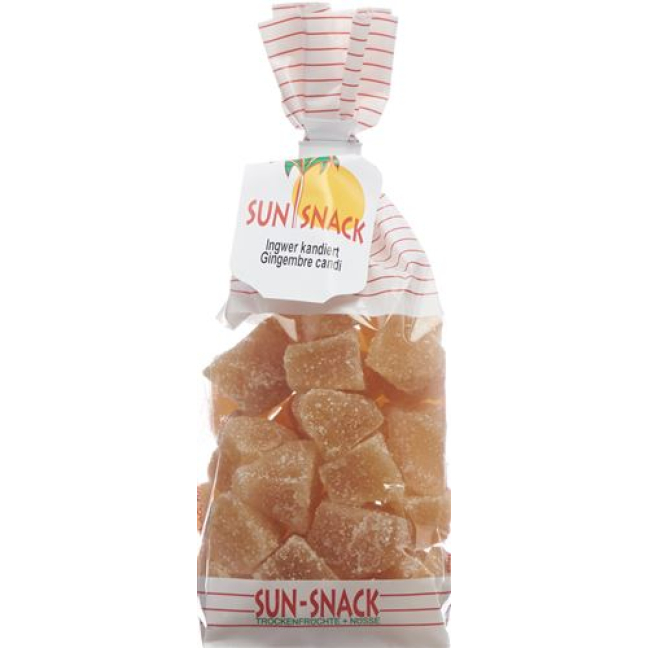 Buy Sun Snack Ginger Candied Battalion 250g Online