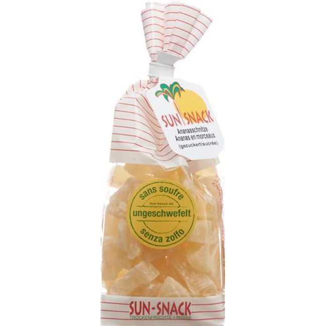 Sun Snack pineapple slices bag 200 g