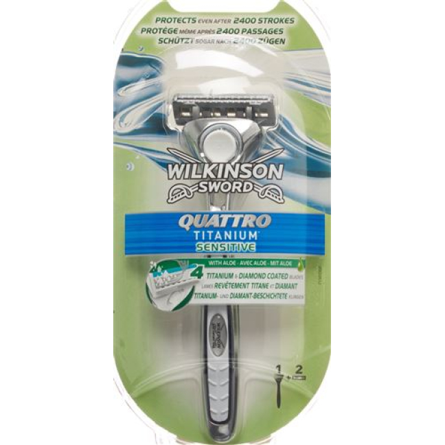 Wilkinson Quattro Titanium ածելի