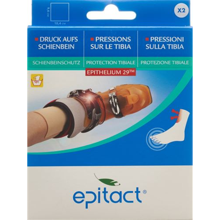 Epitact shin guard 2 قطعة