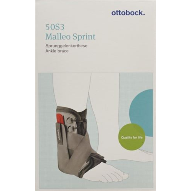 MALLEO SPRINT កជើង orthosis XL