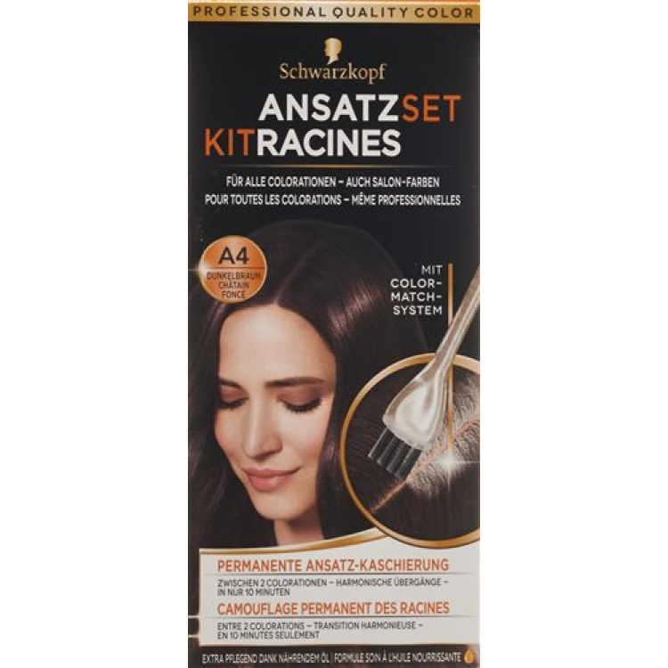 SCHWARZKOPF juego de accesorios marrón oscuro Fl