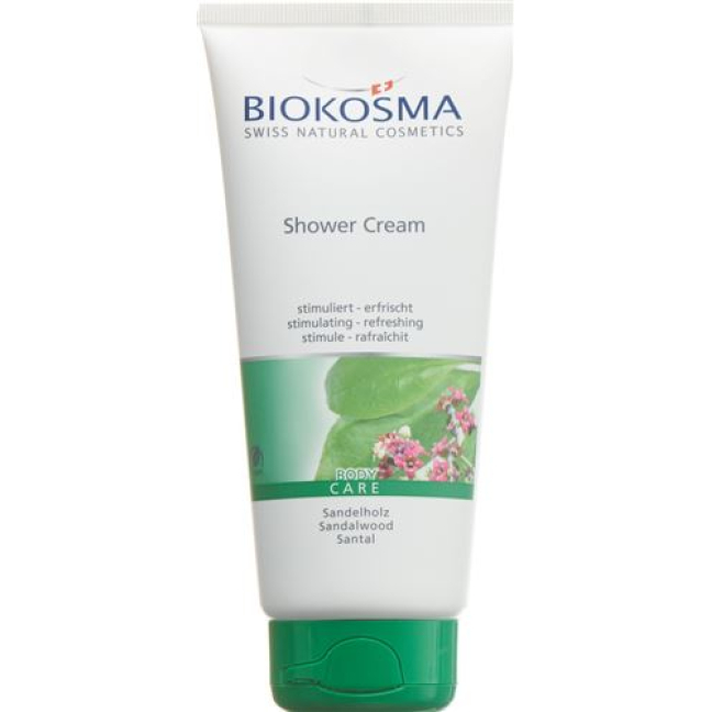 Biokosma Shower Cream sandalwood Tb 200 ml