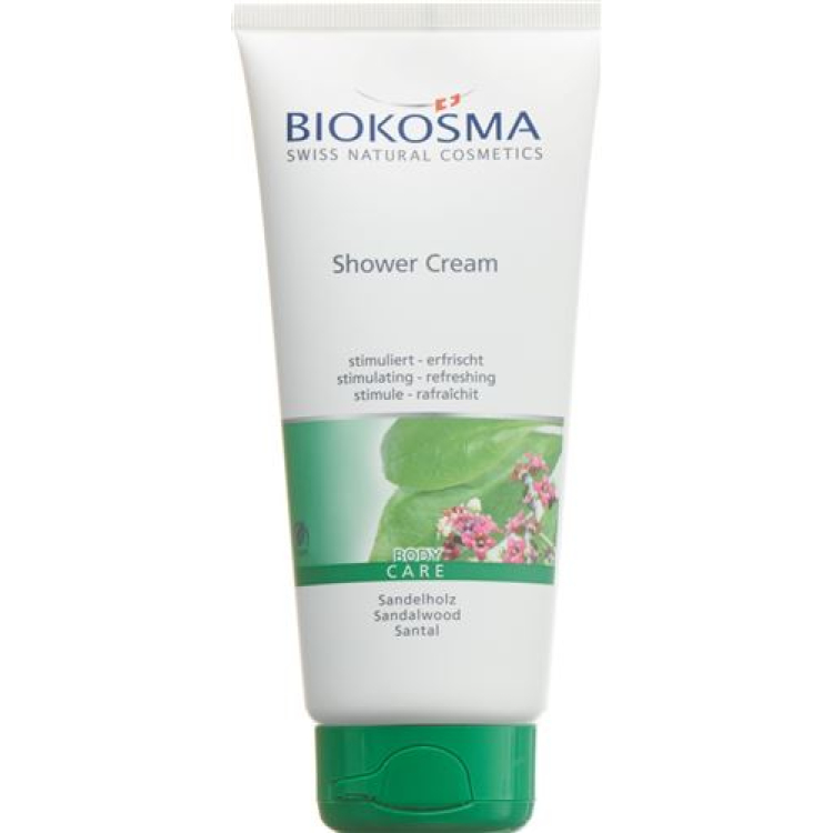 Biokosma Shower Cream sandalwood Tb 200 ml