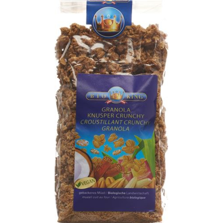 BIOKING Granola Xırtıldayan Müsli 375 q