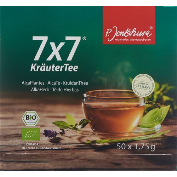 JENTSCHURA 7x7 மூலிகை தேநீர் Btl 50 பிசிக்கள்