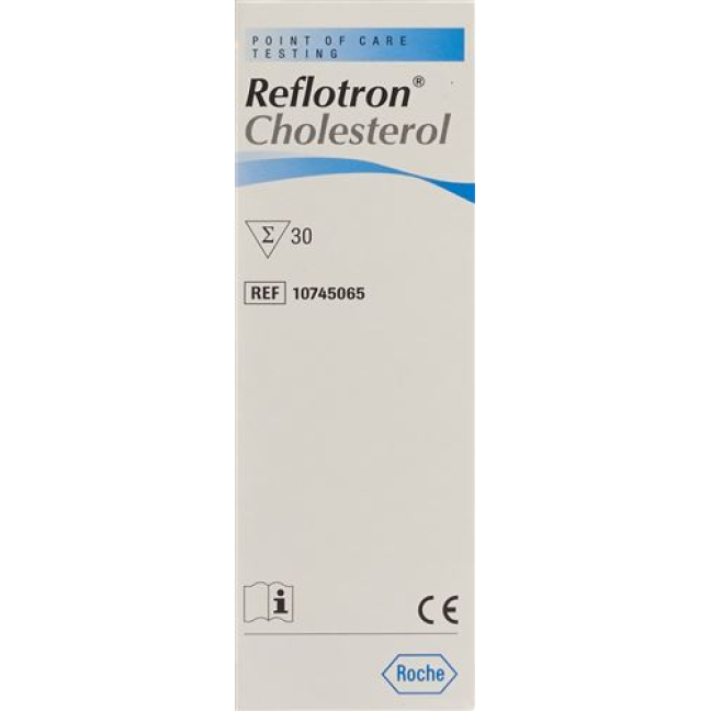 REFLOTRON tiras de teste de colesterol 30 unid.