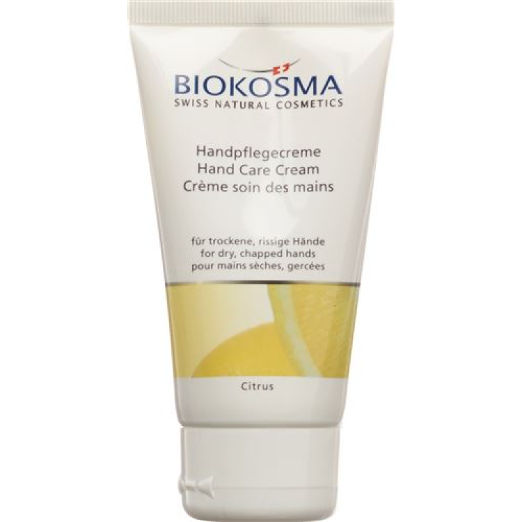 Biokosma kézápoló krém Citrus Tb 75 ml