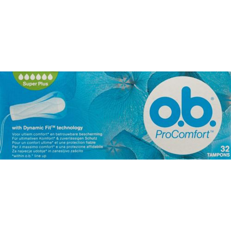 OB Tampons ProComfort Super Plus 32 Stk