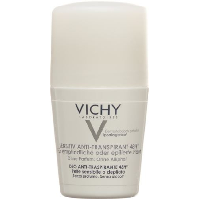 Vichy Deo Sensitive Skin Antitranspirante roll-on 50ml