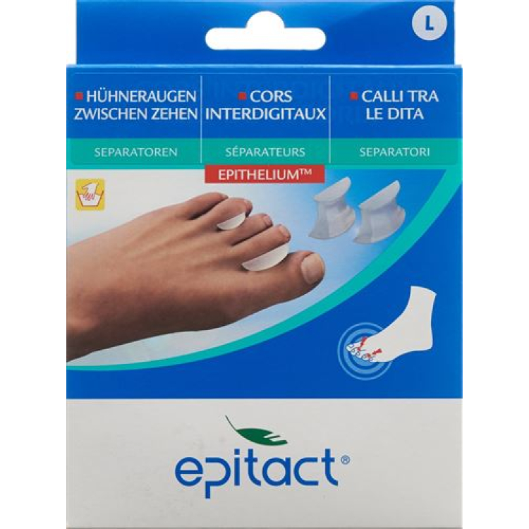 EPITACT toe straightener L large 4 pcs