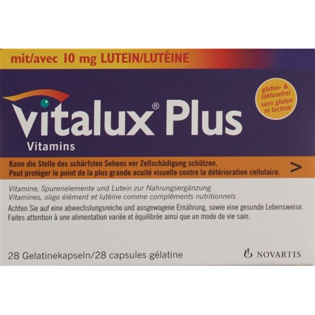 Vitalux Plus Capsules Oméga+Lutéine 28 pcs