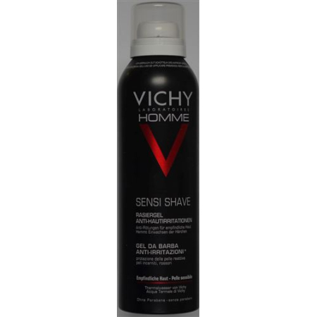 Vichy Homme bercukur anti kerengsaan kulit 150 ml