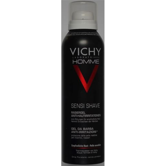 Vichy Homme barbear anti-irritação da pele 150 ml