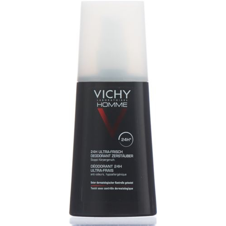 Vichy Homme Deo ультра балғын Vapo 100 мл