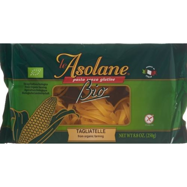 Le Asolane Tagliatelle Makaron Kukurydziany Bezglutenowy 250 g