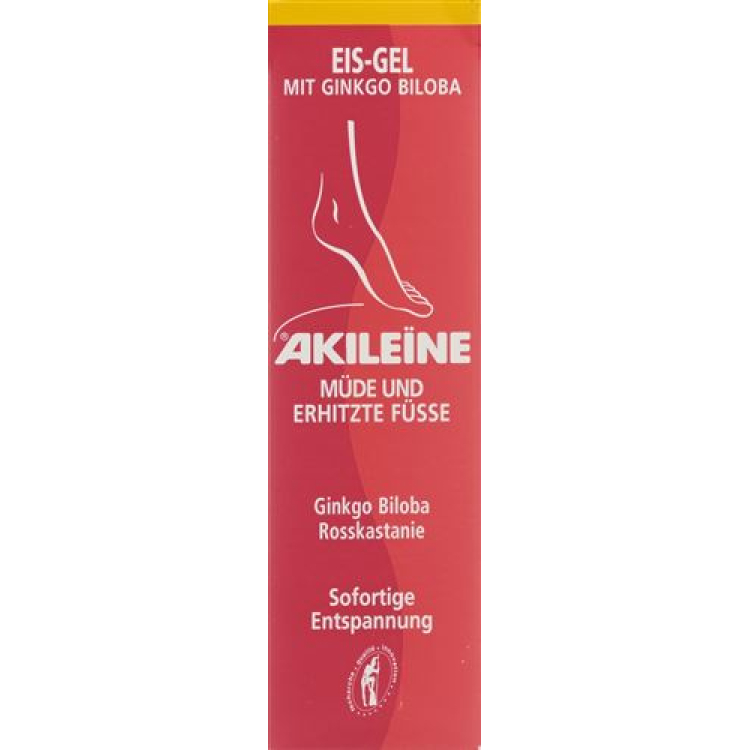 AKILEINE ice red gel with Ginkgo Biloba Tb 50 ml