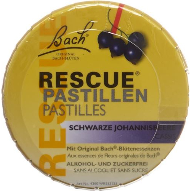 Rescue Pastilles Cassis 50 g
