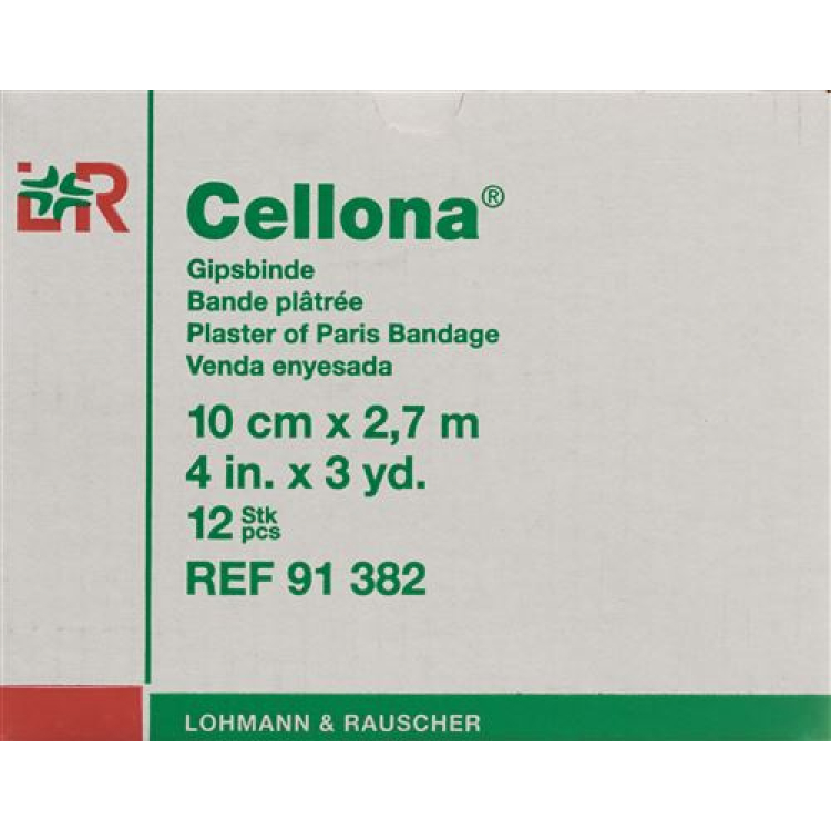 Băng dán thạch cao Cellona 2.75mx10cm kem mịn 12 cái