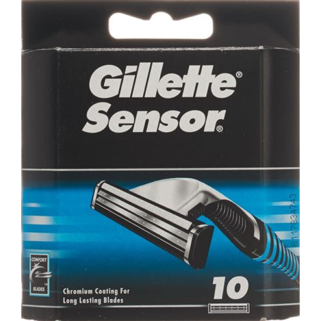 Gillette Sensor System klinger 10 stk
