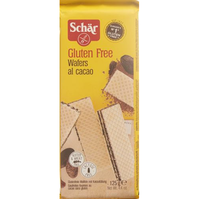 SCHÄR Cocoa Wafers 125g