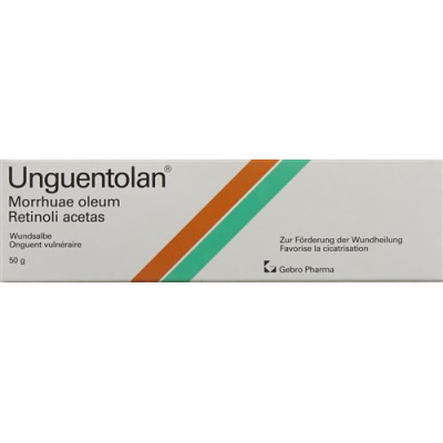 មួន unguentolan tube 50 ក្រាម។