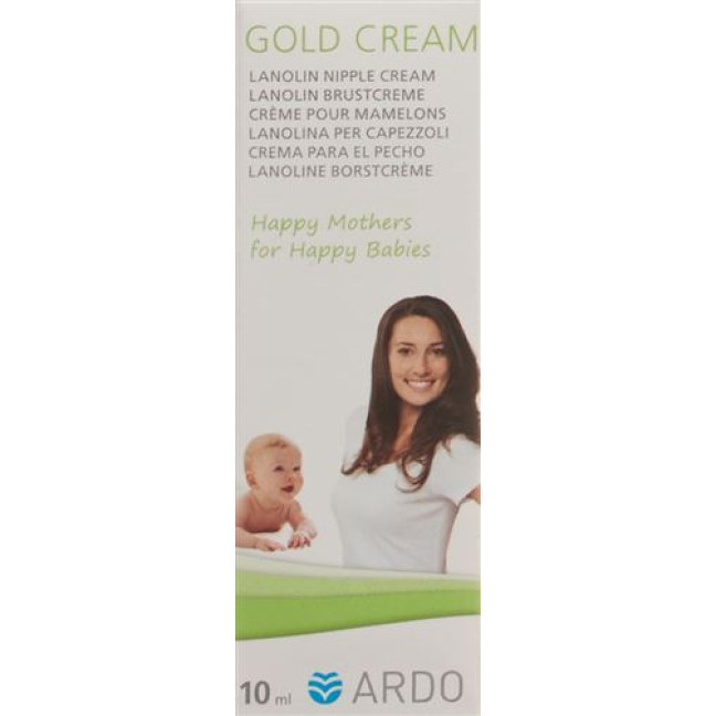 Ardo GOLD CREAM Lanolin Breast Cream Tb 10 ml