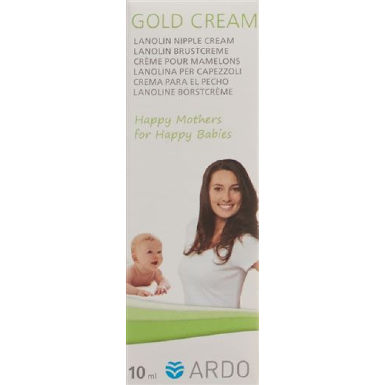 Ardo GOLD CREAM Crema Seno Alla Lanolina Tb 10 ml