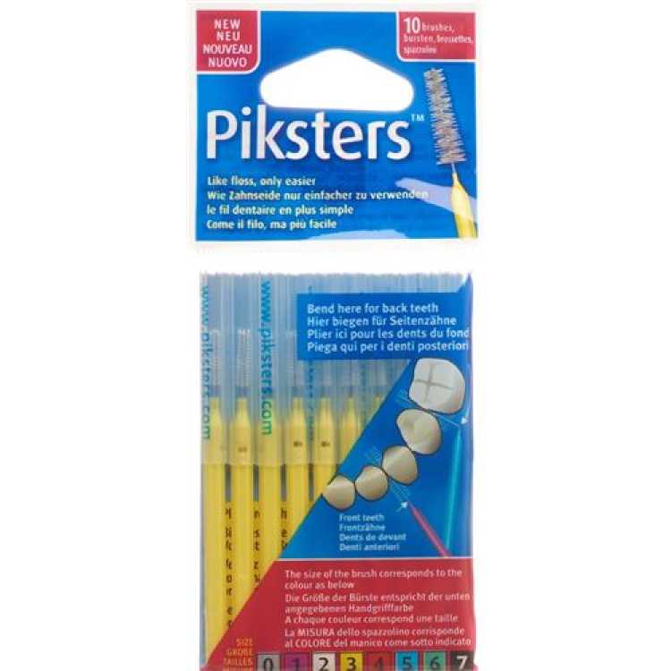 Piksters interdentalbørster 3 10 stk