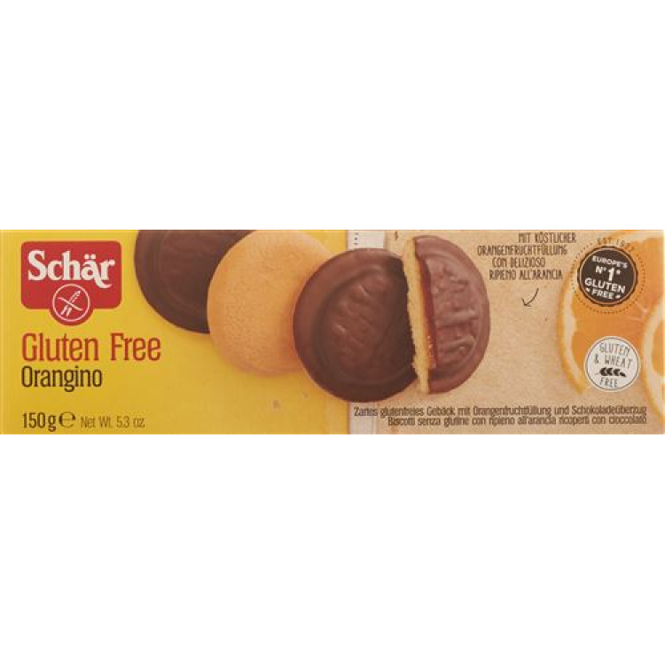 SCHÄR Orangino Soft Cake glutenfrei 150 g